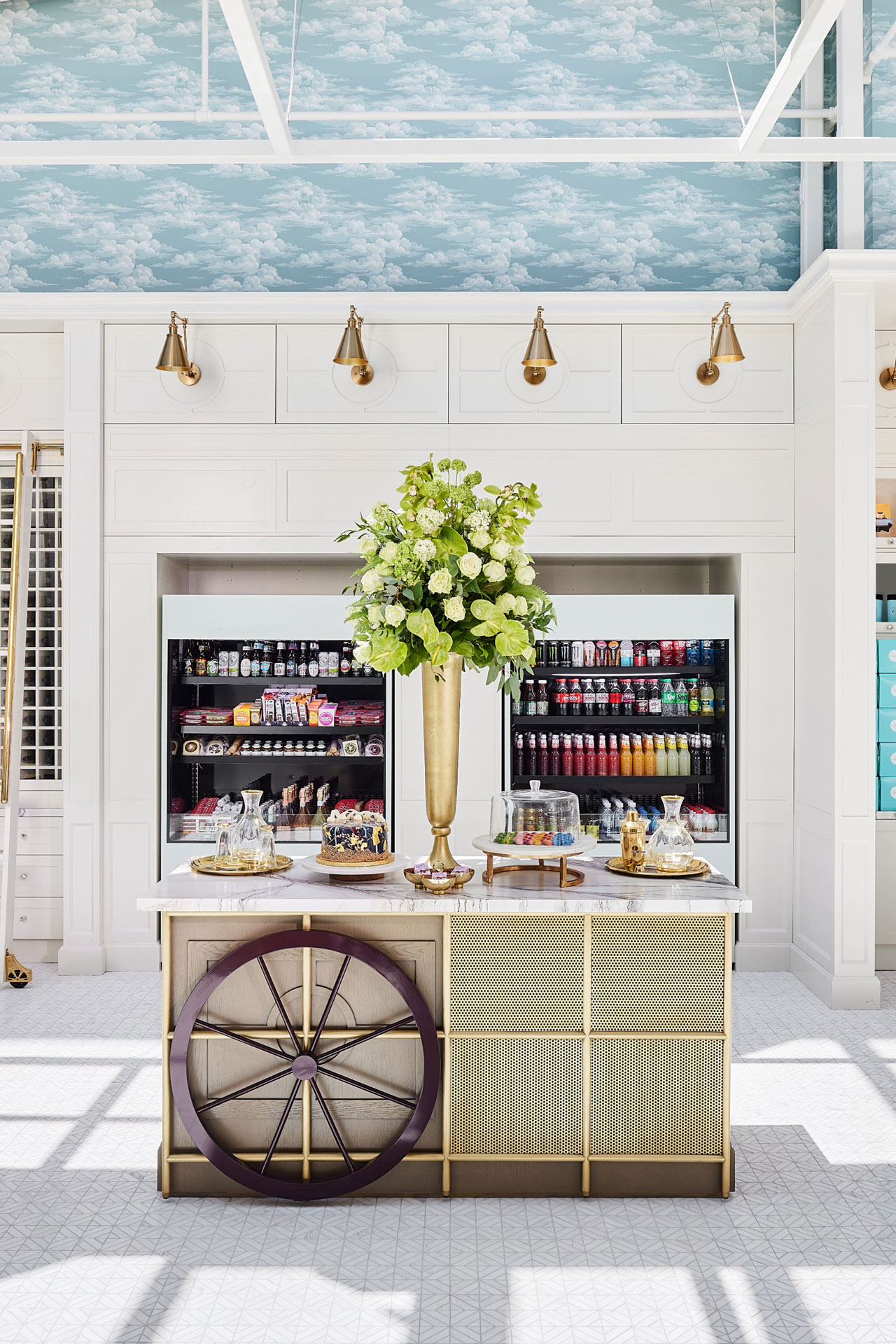 Open gallery overlay: an outside patio bar with refreshments